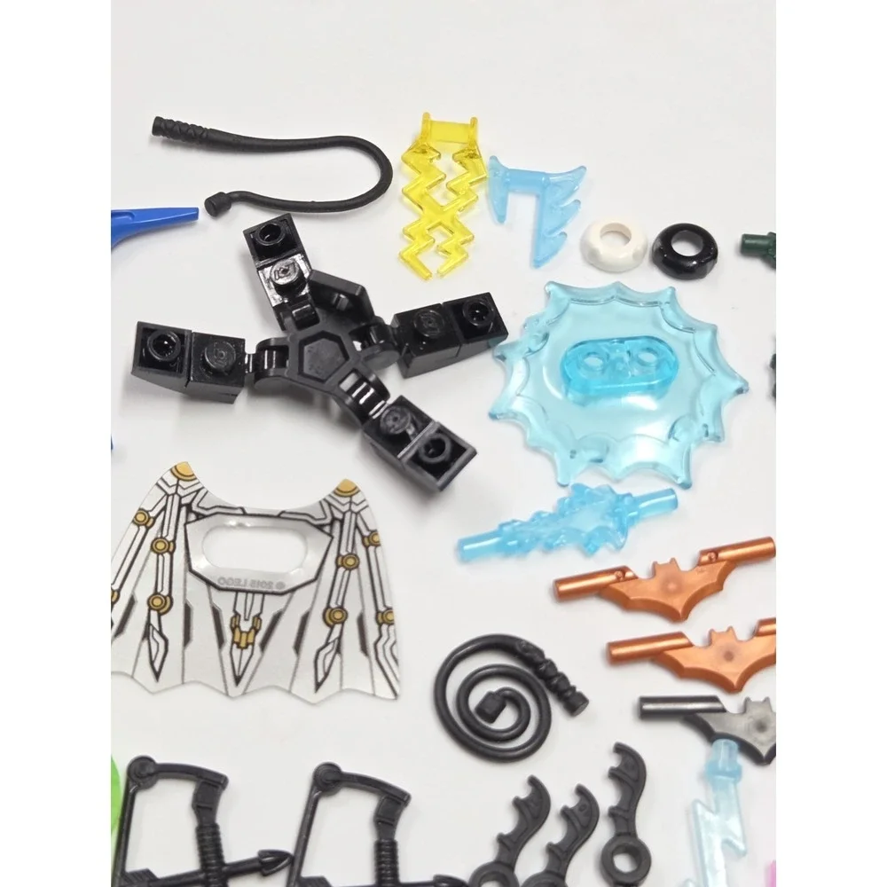 LEGO Super Heroes Minifigure Accessories Lot Batman Spider-Man Avengers Genuine